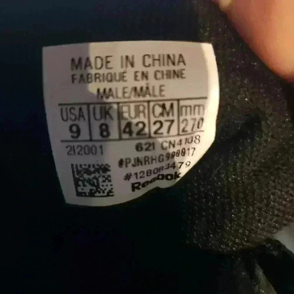 Reebok Men's Streetcheck Mid Cut Basketball Shoes Sneakers Mens  9 - Picture 6 of 6